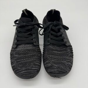WHITIN Black Sneakers Knit Barefoot Shoe Sporty Design